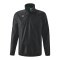 Erima Team Halfzip Regensweatshirt Schwarz - schwarz