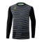 Erima Torwarttrikot Pro Kids Schwarz Grau - schwarz