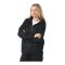 Erima TS Kapuzenjacke Damen Schwarz - schwarz