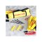 Funtec Beach Champ Set mit Pro Beach Netz 8,5m Tor Schwarz - schwarz
