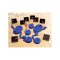Funtec Fun Beachhandball Courtline 27 x 12 m Tor Blau - blau