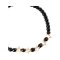 Galatasaray Istanbul 5 Sterne Makramee Armbinde Schwarz - schwarz