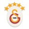 Galatasaray Istanbul 5 Star Magnete Weiß - weiss