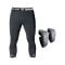 Gamepatch 3/4 Abrasiresistant Knee Padding Tight Tight Schwarz - schwarz