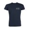 HEITEC AG T-Shirt Brustlogo Navy Blue - blau