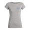 HEITEC AG T-Shirt Woman Brustlogo Heather Grey - grau