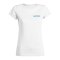 HEITEC AG T-Shirt Woman Brustlogo White - weiss