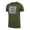 Hummel Active Stripe Co T-Shirt Grün F6453 - gruen