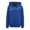 Hummel Authentic Poly Hoody Kids Blau F7045 - blau