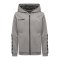 Hummel Authentic Poly Kapuzenjacke Kids F2006 - grau