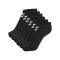 Hummel Chevron 6-Pack Ankle Socken Schwarz F2042 - schwarz