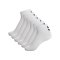 Hummel Chevron 6-Pack Mid Cut Socken Weiss F9425 - weiss
