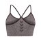 Hummel CI Seamless Scrunch Sport-BH Damen Braun F8389 - braun