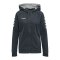 Hummel Cotton Kapuzenjacke Damen Blau F8571 - blau