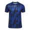 Hummel Court Aop Light Weight T-Shirt Blau F8558 - blau