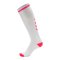 Hummel Elite High Socken Weiss Pink F9232 - weiss