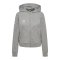 Hummel Go 2.0 Chevron Kapuzenjacke Damen Grau F2006 - grau