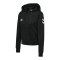 Hummel Go 2.0 Chevron Kapuzenjacke Damen Schwarz F2001 - schwarz