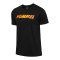 Hummel Graphic Bold Logo T-Shirt Schwarz F2001 - schwarz