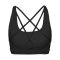 Hummel Hiit Impact Strap Sport-BH Damen Schwarz F2001 - schwarz