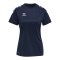 Hummel hmlCORE XK Poly T-Shirt Damen Blau F7026 - blau