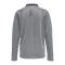 Hummel hmlGG12 HalfZip Sweatshirt Damen F1100 - grau