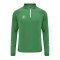 Hummel hmlLEAD HalfZip Sweatshirt Grün F6235 - gruen