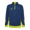Hummel hmlLEAD HalfZip Sweatshirt Kids Blau F7642 - blau