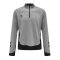 Hummel hmlLEAD HalfZip Sweatshirt Kids Grau F2006 - grau