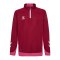 Hummel hmlLEAD HalfZip Sweatshirt Kids Rot F3584 - rot
