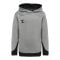 Hummel hmlLEAD Poly Hoody Kids Grau F2006 - grau