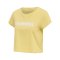 Hummel hmlLEGACY Cropped T-Shirt Damen Gelb F5081 - gelb