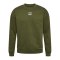 Hummel hmlLP10 Boxy Sweatshirt Grün F6187 - schwarz