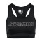 Hummel hmlTE Tola Sport-BH Damen Schwarz F2001 - schwarz