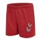 Hummel Lead Poly Shorts Damen Rot F3062 - rot