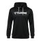 Hummel Logo Hoody Schwarz F2001 - schwarz