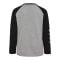 Hummel Logo L/S T-Shirt Kids Grau F2006 - grau