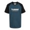 Hummel Logo S/S T-Shirt Kids Blau F7280 - blau