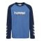 hummel Logo T-Shirt Kids Blau F7379 - blau