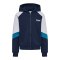 Hummel Loose Blocked Kapuzenjacke Kids Blau F7459 - blau