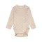 Hummel Mini Bee Aop Body L/S Anzug Kids Weiß F8141 - weiss