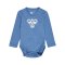 Hummel Mini Logo Body L/S Anzug Kids Blau F7379 - blau
