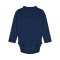 Hummel Mini Logo Body L/S Anzug Kids Blau F7459 - blau