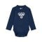 Hummel Mini Logo Body L/S Anzug Kids Blau F7459 - blau