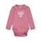 Hummel Mini Logo Body L/S Anzug Kids Rosa F3203 - rosa