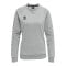 Hummel Move Grid Cotton Sweatshirt Damen Grau F2006 - grau