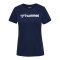 Hummel Mover Cotton T-Shirt Damen Blau F7026 - blau