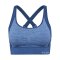 Hummel Mt Shine Seamless Sport-BH Damen Blau F7530 - blau