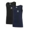 Hummel Nolan 2-Pack Tanktop Kids Schwarz F1009 - schwarz