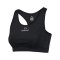Hummel nwlLEAN Sport-BH Damen Schwarz F2001 - schwarz